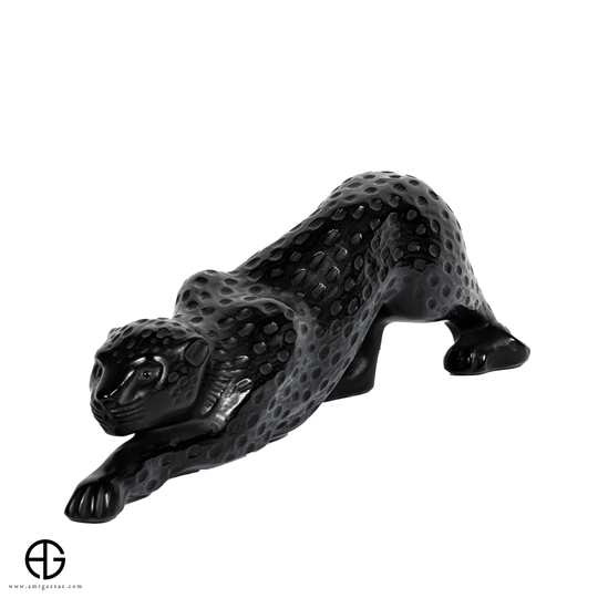 لاليك زيلا النمر النحت الكريستال