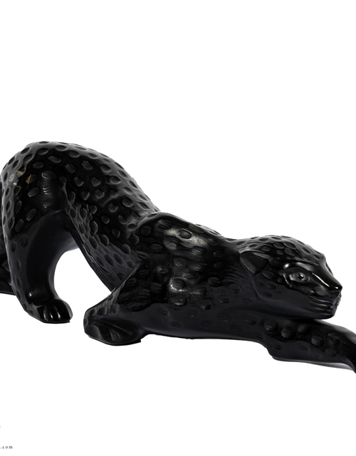 تحميل الصورة إلى عارض المعرض، lalique Zeila Panther crystal Sculpture
