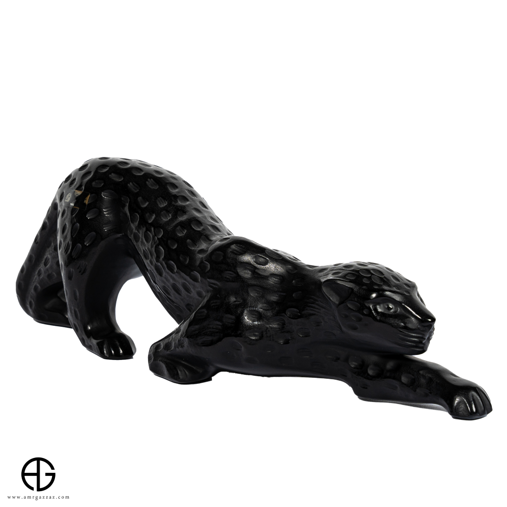 lalique Zeila Panther crystal Sculpture