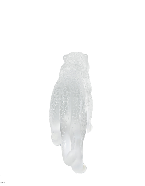 تحميل الصورة إلى عارض المعرض، A Lalique Clear and Frosted Glass Rajah Jaguar
