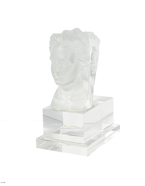 تحميل الصورة إلى عارض المعرض، A PATE-DE-VERRE DOUBLE FACE GLASS SCULPTURE
