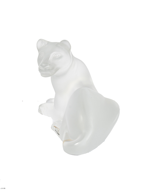 تحميل الصورة إلى عارض المعرض، Lalique &quot;Simba&quot; Lioness Crystal Figure
