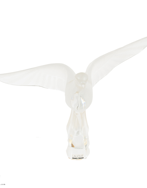 تحميل الصورة إلى عارض المعرض، Lalique Crystal Figure, Charis, Perched Dove
