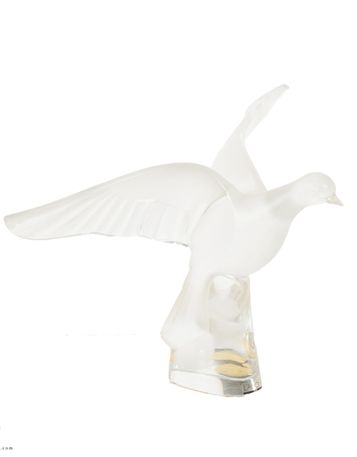 تحميل الصورة إلى عارض المعرض، LARGE LALIQUE CRYSTAL BIRD FIGURINE
