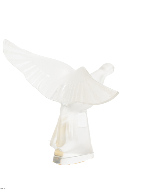 تحميل الصورة إلى عارض المعرض، Lalique Crystal Figure, Charis, Perched Dove
