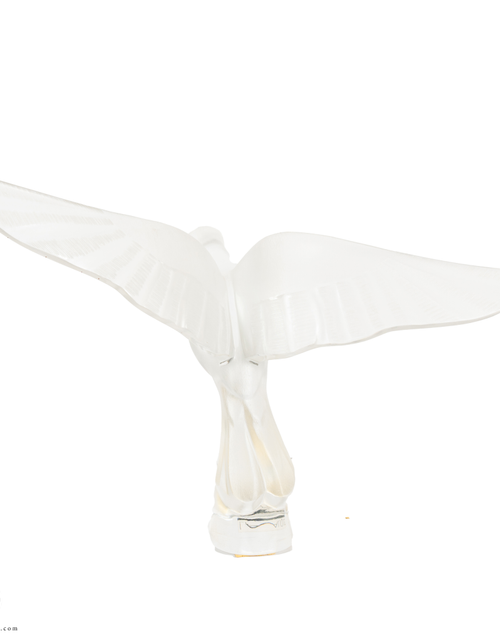 تحميل الصورة إلى عارض المعرض، Lalique Crystal Figure, Charis, Perched Dove
