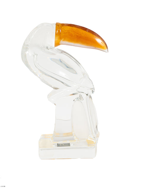 تحميل الصورة إلى عارض المعرض، Toucan in transparent glossy crystal by Daum france
