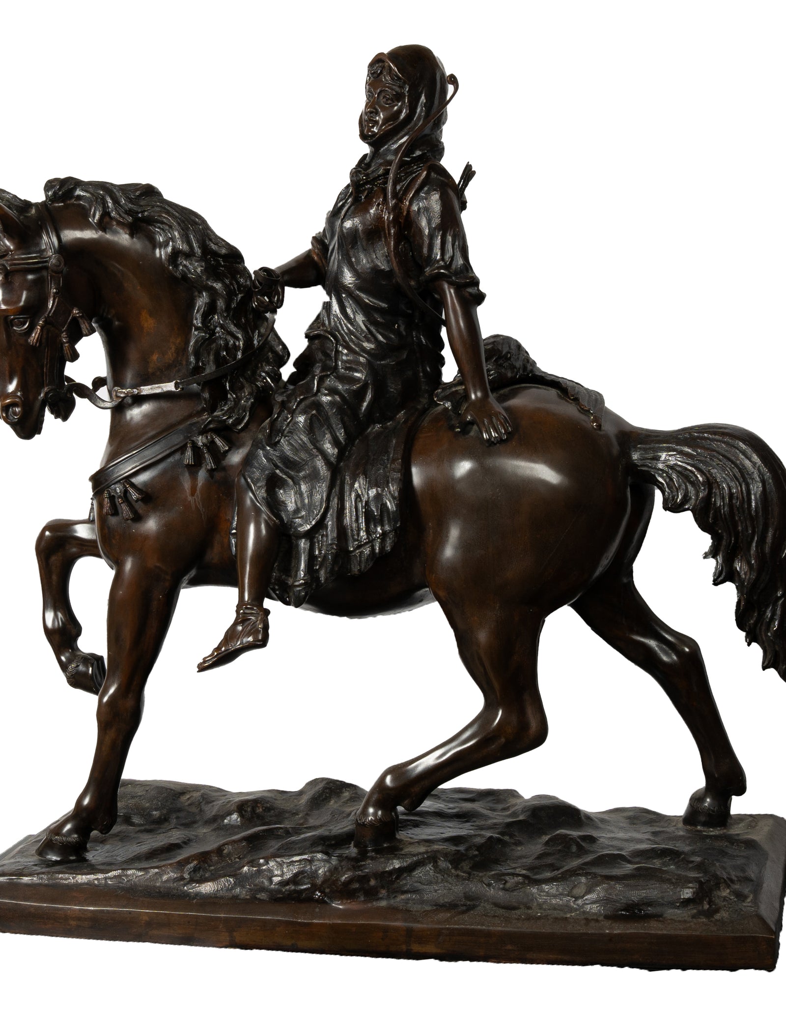 luxury solid bronze florence Statue