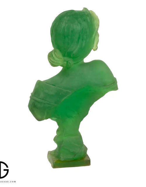 تحميل الصورة إلى عارض المعرض، Girl Head Figurine Statue
