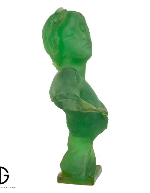 تحميل الصورة إلى عارض المعرض، Girl Head Figurine Statue
