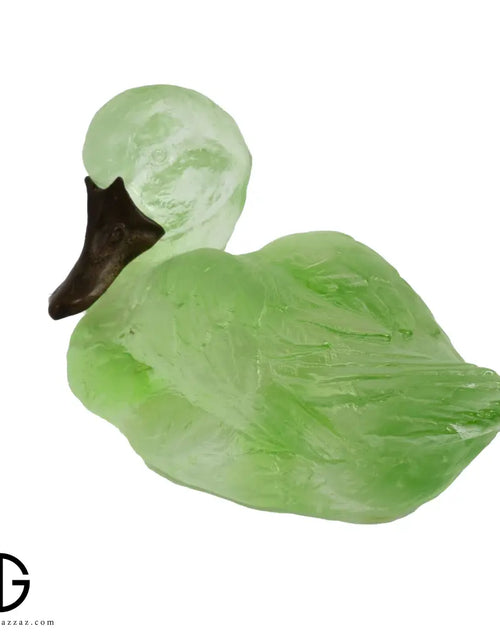 تحميل الصورة إلى عارض المعرض، A PATE-DE-VERRE DUCK GLASS SCULPTURE
