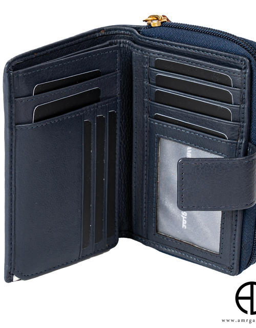 تحميل الصورة إلى عارض المعرض، Dark blue wallet
