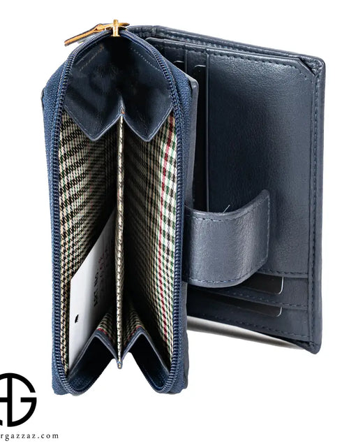 تحميل الصورة إلى عارض المعرض، Dark blue wallet
