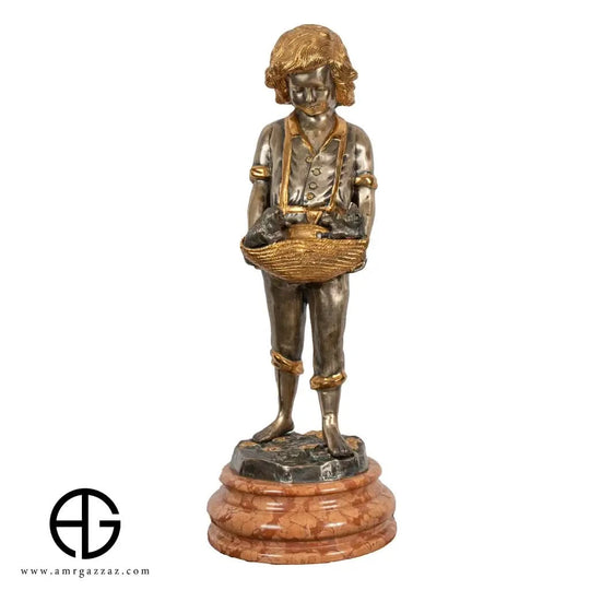 Bronzeus Lady boy  Italy Vintage stat