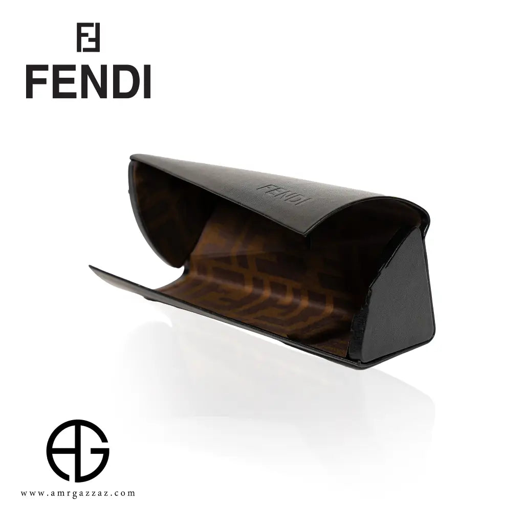 Fendi Black Monogram Eyewear Case