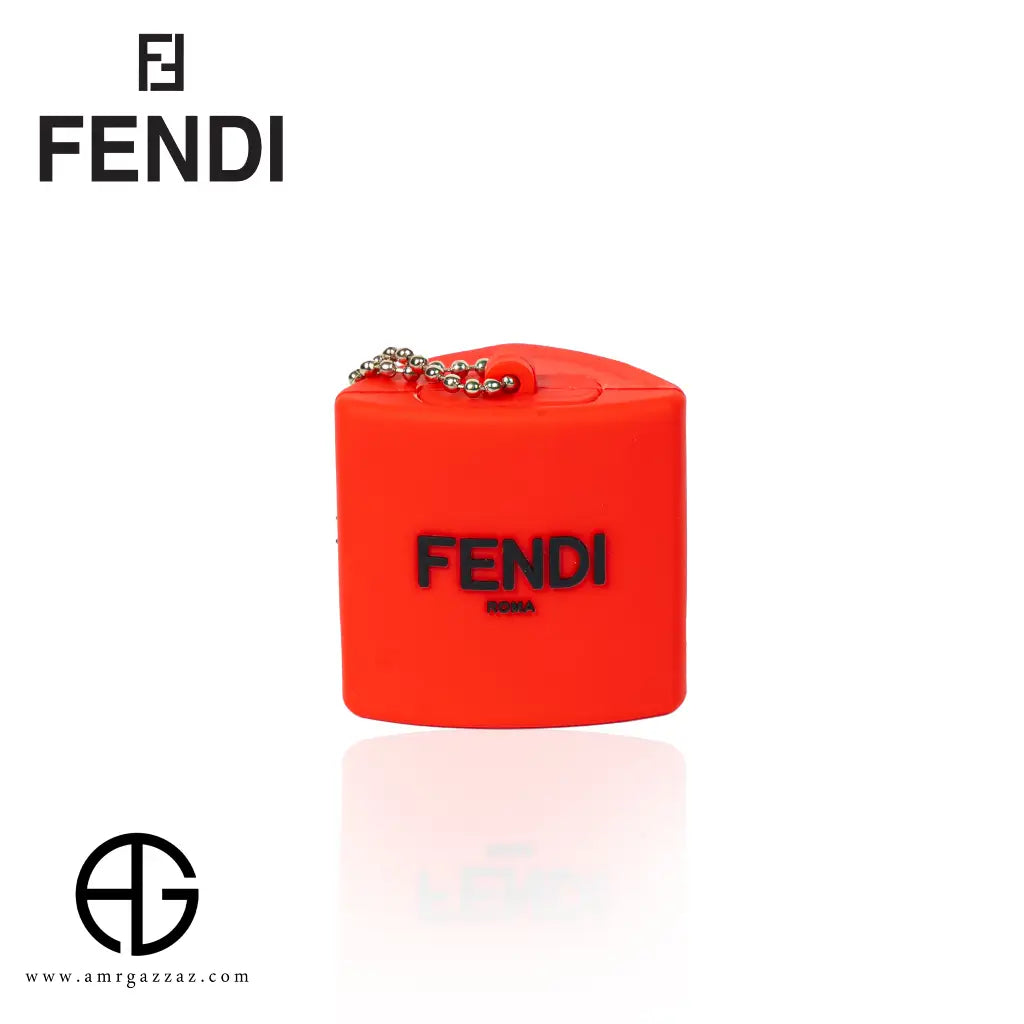 Fendi Red Monster Keychain Case