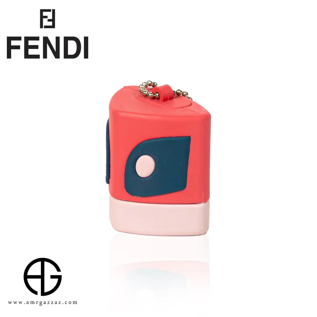 Fendi Pink Monster Keychain Case