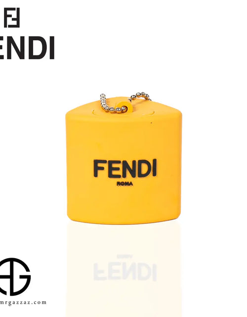 تحميل الصورة إلى عارض المعرض، Fendi Monster Yellow Keychain Case
