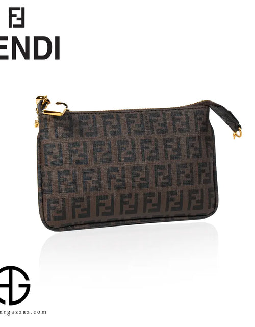 تحميل الصورة إلى عارض المعرض، Fendi FF Monogram Chain Pouch
