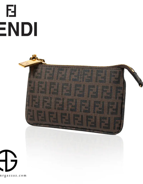 تحميل الصورة إلى عارض المعرض، Fendi FF Monogram Chain Pouch
