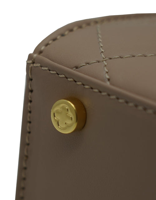 Load image into Gallery viewer, Opèra Quilted Powder leather shoulder chain bag MTO
