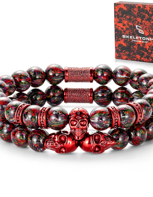 Load image into Gallery viewer, Skulls for Her | Dragon Red Skulls

