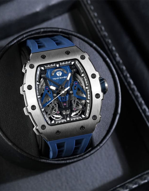 Load image into Gallery viewer, Elemental Series-Automatic Watch TB8207A Silver Blue
