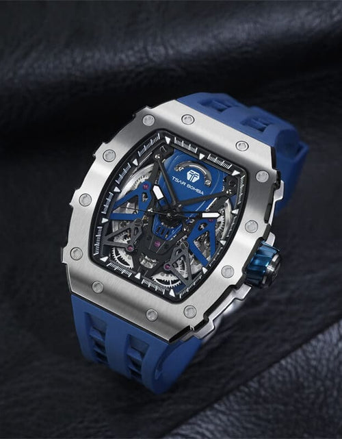Load image into Gallery viewer, Elemental Series-Automatic Watch TB8207A Silver Blue
