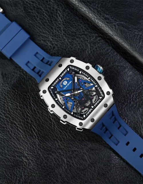 Load image into Gallery viewer, Elemental Series-Automatic Watch TB8207A Silver Blue
