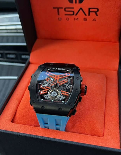 Load image into Gallery viewer, Elemental Series-Automatic Watch TB8208A Black Blue
