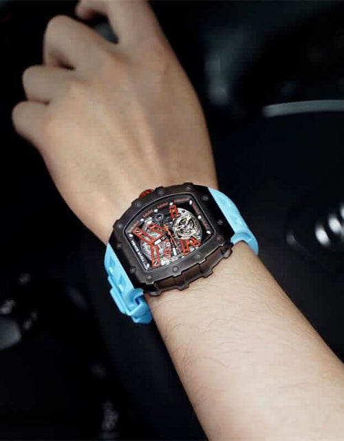 Load image into Gallery viewer, Elemental Series-Automatic Watch TB8208A Black Blue
