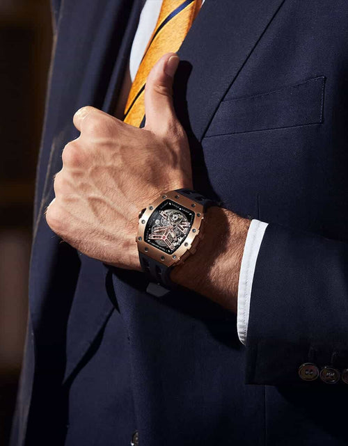 Load image into Gallery viewer, Elemental Series-Automatic Watch TB8208A Rose Gold Black
