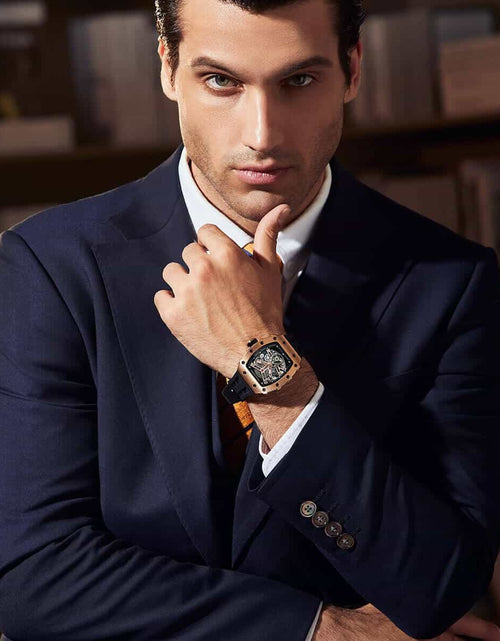 Load image into Gallery viewer, Elemental Series-Automatic Watch TB8208A Rose Gold Black
