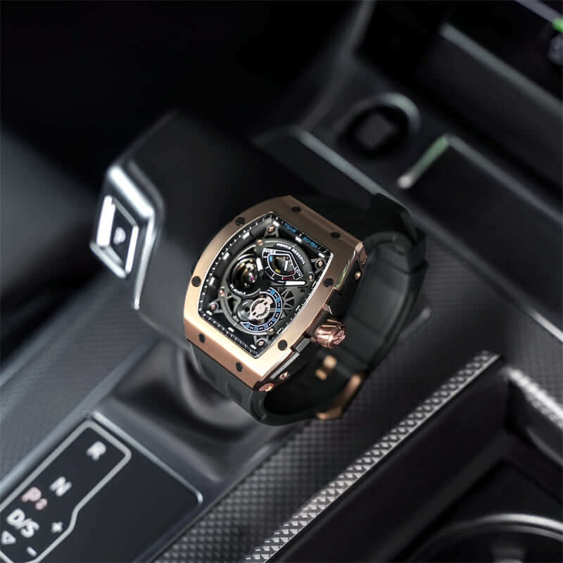 Elemental Series-Automatic Watch TB8210A Gold Black