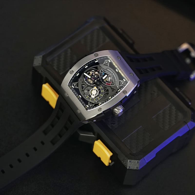 Elemental Series-Automatic Watch TB8210A Silver Black