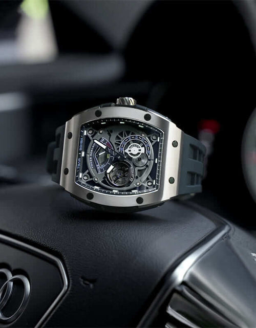 Load image into Gallery viewer, Elemental Series-Automatic Watch TB8210A Silver Black

