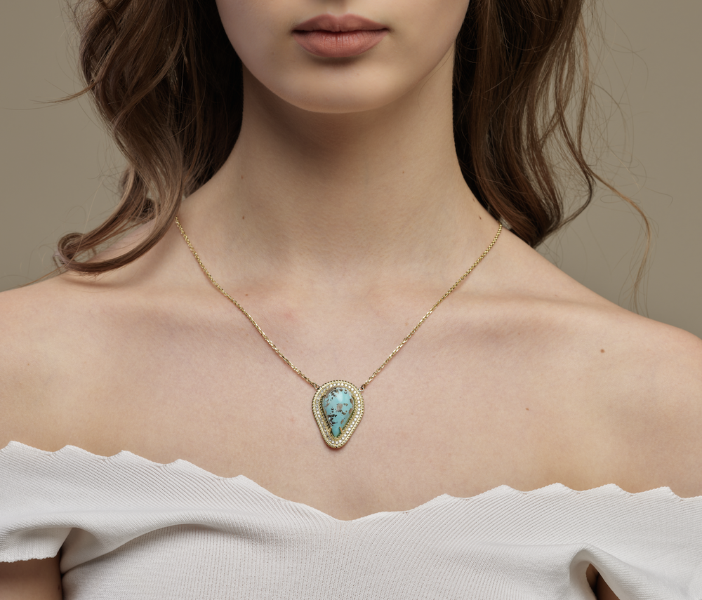 Pear Fairouz Necklace