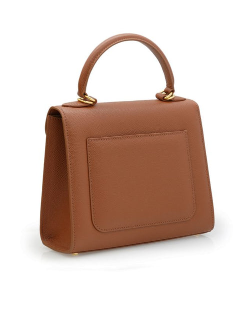 Load image into Gallery viewer, First Lady Brown textured leather bag
