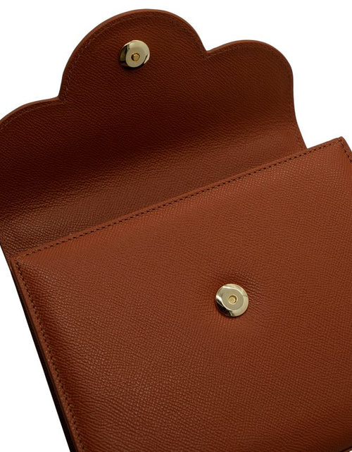 Load image into Gallery viewer, First Lady Brown textured leather bag
