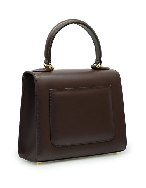 تحميل الصورة إلى عارض المعرض، حقيبة يد جلدية عادية بلون الشوكولاتة من First Lady Secrets
