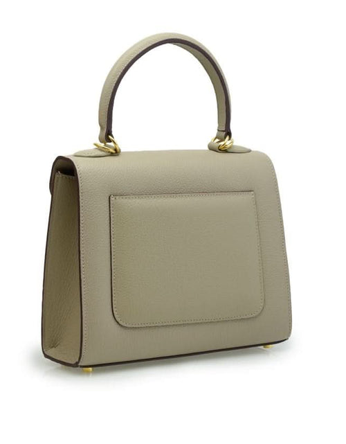 تحميل الصورة إلى عارض المعرض، حقيبة يد جلدية باللون البني الداكن من السيدة الأولى
