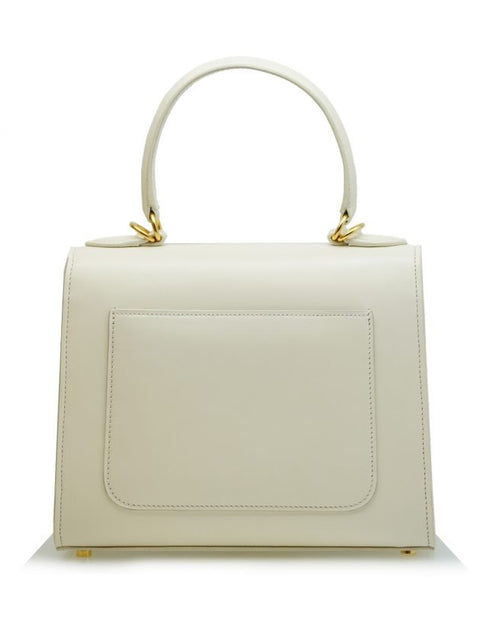Load image into Gallery viewer, First Lady ivory hand leather bag MTO
