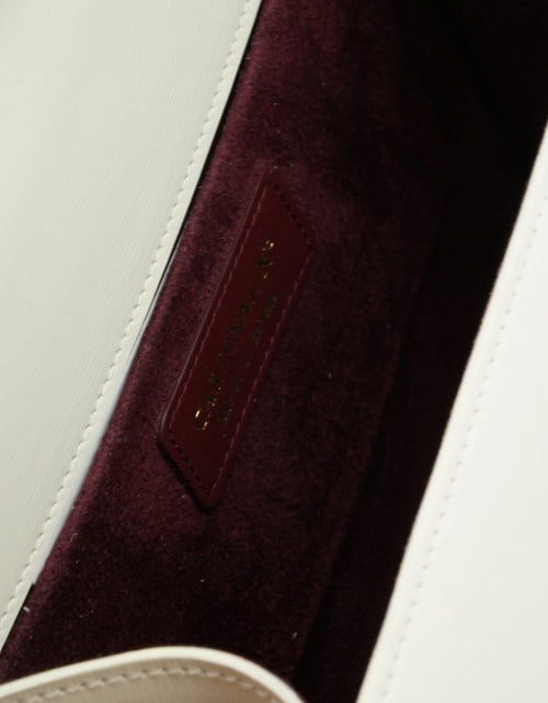 Load image into Gallery viewer, First Lady ivory hand leather bag MTO
