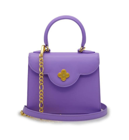 حقيبة يد صغيرة من الجلد الناعم من ماركة مالفا ماسية للسيدة الأولى