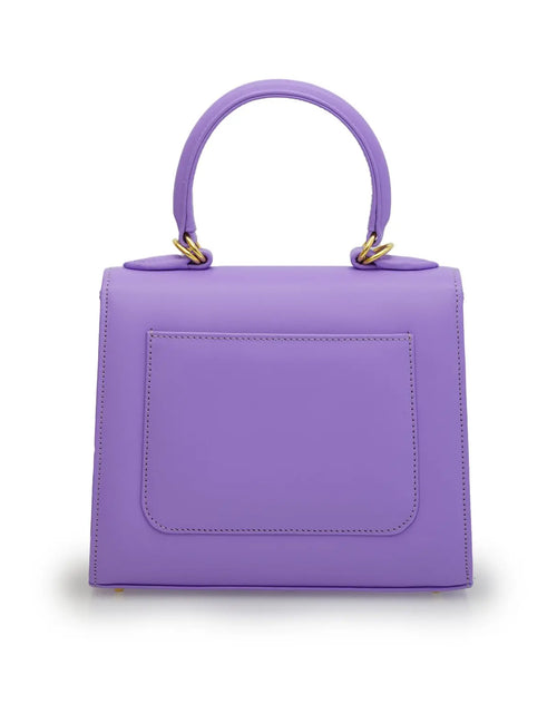 تحميل الصورة إلى عارض المعرض، First Lady Small Malva Plain Calf Leather Handbag
