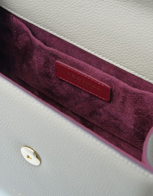 تحميل الصورة إلى عارض المعرض، حقيبة يد جلدية باللون البني الداكن من السيدة الأولى
