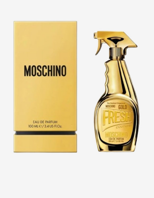 تحميل الصورة إلى عارض المعرض، MOSCHINO FRESH GOLD EDP 100ML
