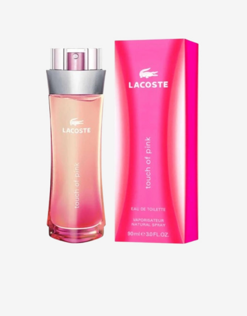 تحميل الصورة إلى عارض المعرض، LACOSTE TOUCH OF PINK EDT 90ML
