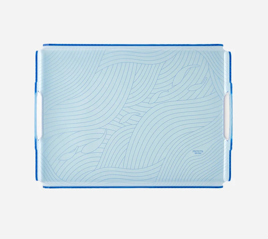 Acrylic Trays Controcorrente Ice Blue