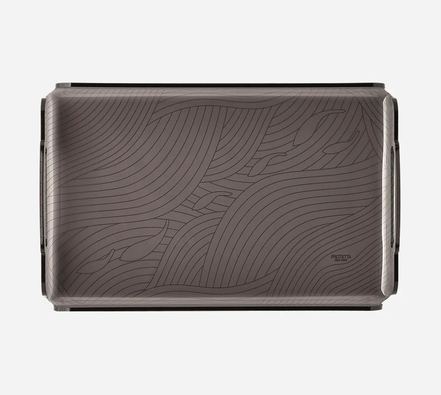 Acrylic Trays Controcorrente smoke